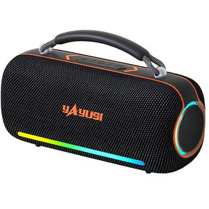 Enceinte Bluetooth portable 60W haute puissance avec éclairage RGB pour Home Cinéma, Fêtes, Extérieur, Ordinateur, Scène (US) - Product Image 2
