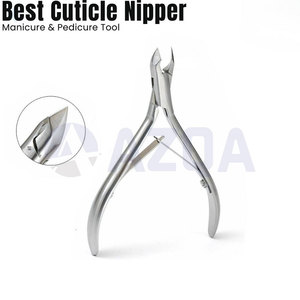 Professional Stainless Steel 10 Piece Podiatry Toenail Surgery Kit Ingrown <b>Nail</b> Treatment <b>Set</b> with Nipper Scissors Tools - Product Image 6
