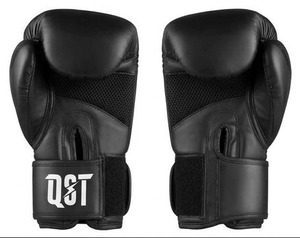 Gants de boxe en cuir synthétique 12oz 14oz 16oz avec support de poignet auto-agrippant pour entraînement sur sac de frappe, marque privée, design personnalisé - Product Image 5
