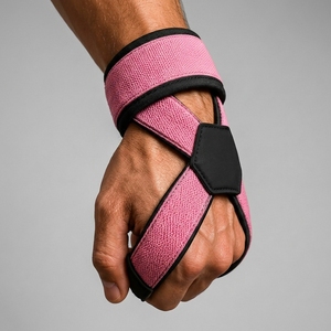 Correas de Levantamiento de Pesas Profesionales al por Mayor, Diseño en Forma de 8, Resistentes, Antideslizantes, Ecológicas, Acolchadas con Algodón y Neopreno, Alta Elasticidad - Product Image 2