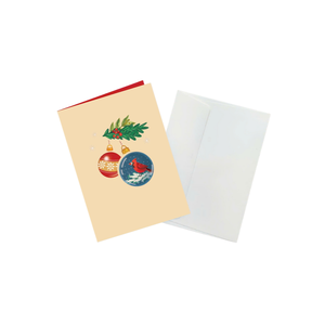 Carte de vœux 3D pop-up artisanale en gros « Meilleur Noël de tous les temps » avec enveloppe, carte de vœux artisanale pour Noël - Product Image 5