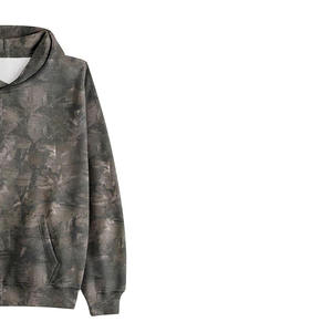 Sudadera con capucha de camuflaje americano personalizada para hombre, con cremallera, de felpa, con estampado moderno y holgada para invierno - Product Image 6