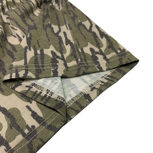 Chemise de pêche personnalisée de haute qualité, respirante, anti-UV, en tissu extensible confortable, motif camouflage délavé vintage, manches courtes, pour la chasse - Product Image 5