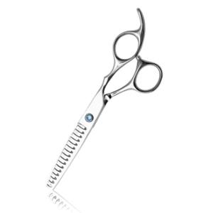 Ciseaux de précision en acier au carbone de haute qualité, finition saphir, pour coiffure et barbier, 7 pouces - Product Image 1