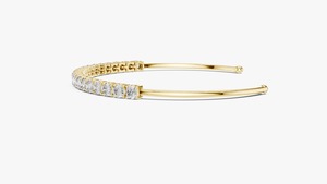 Luxury Diamond <b>Bracelet</b> with Iced Out Design Stainless Steel <b>Bracelet</b> for Women Formal Wear & Ethnic Wear Use Available for Sale - Product Image 1