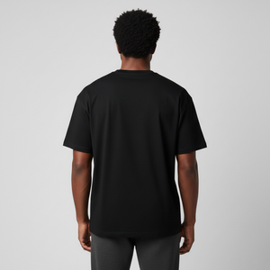 Nouveau T-shirt Unisexe Noir Oversize Tendance 2026 de Haute Qualité, Confortable, Élégant et Doux, 100% Coton Écologique - Product Image 6