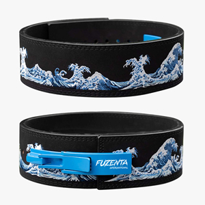 New Arrival High Quality Fitness Kanagawa Lever Buckle Belt 10MM Gym Weightlifting Training <b>Back</b> <b>Support</b> Powerlifting Lever Belt - Product Image 1