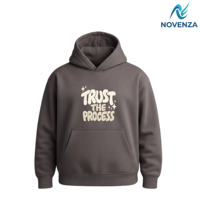 Sweat à capuche personnalisé en molleton épais 100 % coton 400 GSM, haute qualité, coupe oversize à épaules tombantes, pull streetwear pour femme