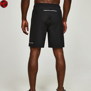 Pantalones Cortos Deportivos para Hombre, 100% Poliéster, de Secado Rápido, Transpirables, Tejidos, con Logotipo Personalizado, Cortavientos para Entrenamiento - Product Image 3