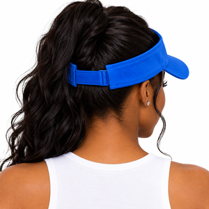 Gorra Visera Azul Rey con Letras Griegas Bordadas en Amarillo, Visera Curva, Correa Ajustable, Parte Superior Abierta, Gorra Deportiva Casual para Exteriores - Product Image 2