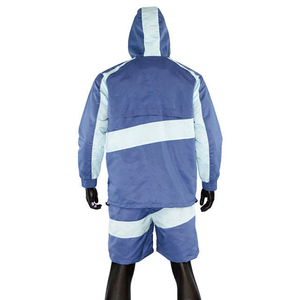 Casual Wear Men Windbreaker Short Set Anti Wrinkle Hot Selling Premium Quality Men Windbreaker Short Set with Custom Logo/Colors - Product Image 3