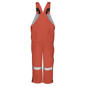 Safety Work Bib Pants High Visibility Reflective <b>Overalls</b> for <b>Construction</b> and Industrial Use - Product Image 2