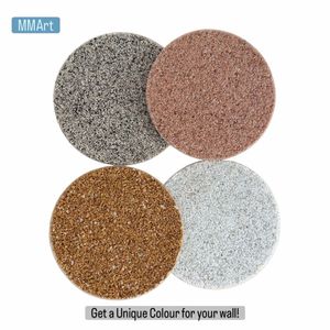 Sable concassé de marbre naturel, granulats décoratifs pour la texture des murs et le revêtement extérieur des villas et des maisons, aménagement paysager de jardin, en vrac - Product Image 5