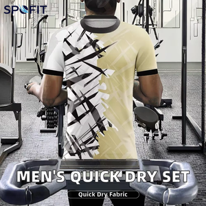 Camiseta de Secado Rápido de Alta Calidad para Hombre, Verano 2026, Nueva Tendencia, Precio Razonable, para Gimnasio, Entrenamiento, Sublimación - Product Image 2