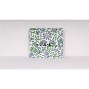 Maneras creativas de reutilizar cajas de cartón para hacer cubos de basura con estampado floral artesanal y cubo de basura de tela de algodón para uso doméstico. - Product Image 6