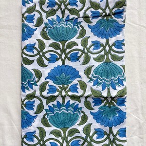 Hot Selling Soft Cotton Linen <b>Fabric</b> Breathable Linen Cotton Material Floral Embroidery Cotton <b>Fabric</b> for Women Dress Garment - Product Image 2