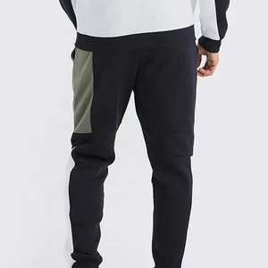 Conjunto Deportivo DENEZE para Hombre, con Capucha, Estilo Vintage, para Invierno, Manga Larga, Color Sólido, Casual, Transpirable, Ecológico, 100% Algodón - Product Image 3