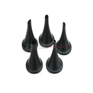 Puntas de Espéculo para Otoscopio, Espéculos de Plástico Desechables, Paquete de 50 Unidades, 2.5/3.5 mm, Espéculos Desechables para Otoscopio, para Clínica ORL, Hospital y Hogar - Product Image 1