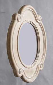 <b>Vintage</b> Wooden Art Deco Handmade Oval <b>Wall</b> <b>Mirror</b> Ornamental Home Decor Custom Color Entryway Living Room - Product Image 4