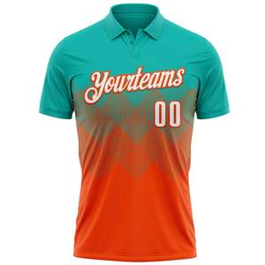 Polo Deportivo de Nuevo Estilo con Nombre y Número Personalizados, Sublimación a Todo Color, Poliéster, Producción al por Mayor con Marca Privada - Product Image 2