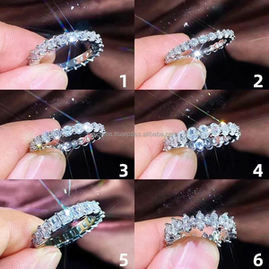 Bague de fiançailles en or rose certifiée IGI RB Gems, Moissanite VVS cultivée en laboratoire CVD HPHT, coupe poire pour femme, idéale pour les mariages et les fêtes - Product Image 4