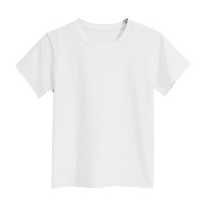Camisetas de Verano para Niñas con Estampado Personalizado, Spandex/Algodón, Transpirables y de Secado Rápido, Manga Corta, Diseño Personalizable, Posición del Logotipo - Product Image 5