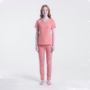 Women's Professional <b>Nursing</b> <b>Scrub</b> Set Medical Uniform Tops Pants Hospital Workwear - Product Image 1