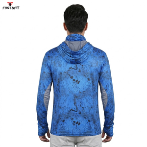 Sudadera con Capucha para Pesca de Manga Larga, Diseño de Primera Calidad, Secado Rápido y Cómoda, Tallas Grandes Disponibles - Product Image 3