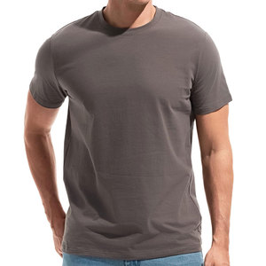 Camiseta de gimnasio informal de diseñador para hombre, 100% algodón, manga corta, oversize y orgánica, talla grande, lisa, con bordado, tejido de punto de 180 g - Product Image 5