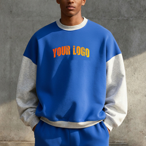 Private Label <b>Men</b> Graphic Print Heavyweight Cotton Oversized Sweatshirt Urban Hip Hop Streetwear <b>Pullover</b> - Product Image 4