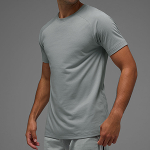 Camiseta Esencial de Algodón para Hombre, Manga Corta, Cuello Redondo, Transpirable, Cómoda, Ligera, para Verano - Product Image 3