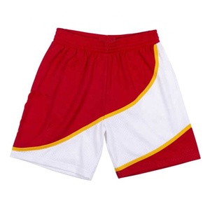 Custom Mesh Breathable Plus Size Short Summer Basketball Shorts <b>Heat</b> Transfer Printed Logo 100% Polyester Men Short - Product Image 1
