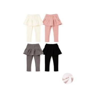 Pantalons décontractés pour enfants coréens OZKIZ P04, tissu tricoté de qualité supérieure pour filles de 2 à 6 ans, mode enfantine d'hiver, vente en gros - Product Image 1