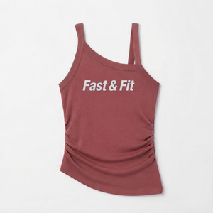New Design Solid Color Vest Sleeveless Slim Fit Yoga Women Fashion Running Knitted 100% Cotton Ladies Tank <b>Top</b> - Product Image 4