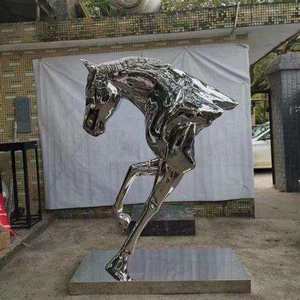 Excellent Quality <b>Decorative</b> Metal Animal Sculpture with Artistic Finish for Garden Home Office <b>Decor</b> Display Available For Sale - Product Image 3