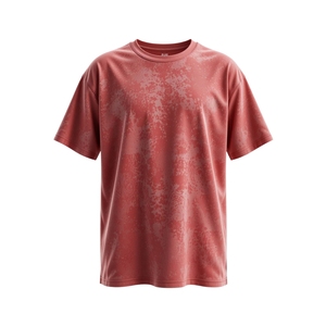 T-shirt délavé à l'acide très demandé, personnalisable avec logo, en coton, coupe oversize, style streetwear vintage - Product Image 4