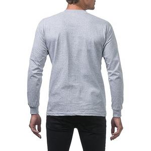 Black V-neck Long Sleeve Knitted Eco-Friendly <b>Silk</b>/Cotton T-<b>Shirts</b> Factory Direct - Product Image 2