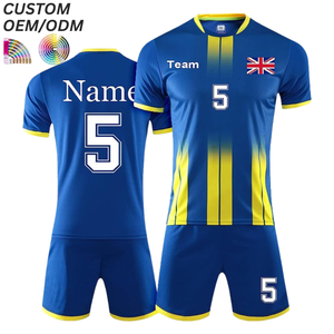 Uniforme de Entrenamiento de Fútbol Personalizado por Sublimación, Transpirable, de Secado Rápido, en Poliéster, con Soporte OEM y ODM para Venta al Por Mayor - Product Image 1