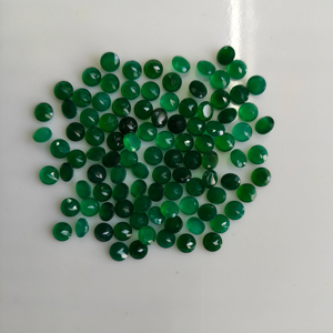 Onyx Vert Naturel 6MM Rond Taille Brillant Qualité Supérieure Pierre Précieuse Libre pour la Fabrication de Bijoux Red Mountain Gems - Product Image 2
