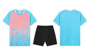 Maillot de football unisexe personnalisé à manches courtes, nouveau design, séchage rapide, respirant pour l'été et l'automne, service OEM - Product Image 2