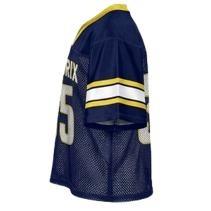 Custom Printed Sublimation Lacrosse Porthole Jersey-Lightweight Breathable Reversible Anti-Bacterial Eco-Friendly 100% Polyester - Product Image 4