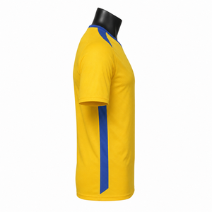 Camiseta de Fútbol de Manga Corta Personalizada al por Mayor para Entrenamiento de Verano con Estampado Frontal, Ligera, para Hombre - Product Image 5