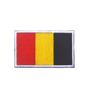 Parche de Encaje de Mezclilla Ecológico 100% Bordado con Etiqueta de la Bandera de Rumania, Aplique Cosido para Ropa, Bolsos y Sombreros - Product Image 4