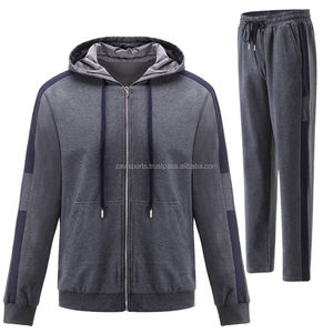 Pantalones Deportivos de Chándal al por Mayor 2026, 2 Piezas, Lisos, Ropa Deportiva de Invierno para Adultos, Ropa Deportiva Masculina, Logotipo Personalizado, Trajes Deportivos Casuales para Entrenamiento - Product Image 1