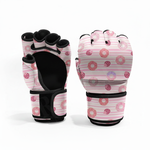 Gants de sparring en cuir de haute qualité, coupe-vent, imperméables, personnalisés, avec fermeture Velcro, pour le combat, le kickboxing, OEM. - Product Image 3