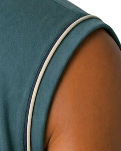 Débardeur Homme Vert Teal Sans Manches en Jersey de Coton Premium – Idéal pour la Gym, le Fitness, et les Loisirs Estivaux – Léger, Respirant, Coupe Ajustée - Product Image 3