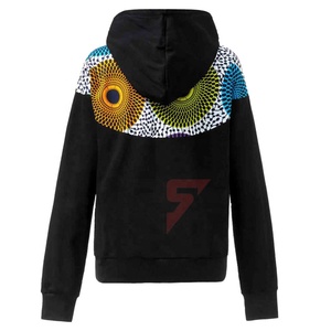 Sweats à capuche de meilleure qualité en polyester avec sublimation pour femmes vêtements de sport d'hiver pour fitness - Product Image 3