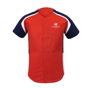 ชุดกีฬาเบสบอล ดีไซน์ใหม่ ชุดเบสบอล โพลีเอสเตอร์ 100% สำหรับขายออนไลน์ - Product Image 3