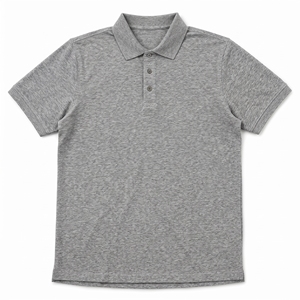 เสื้อโปโลชาย ผ้าคอตตอนปิเก้ 220 GSM เนื้อนุ่ม ระบายอากาศได้ดี ทรงปกติ แขนสั้น เสื้อลำลอง - Product Image 4