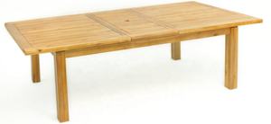 Mobilier rectangulaire en bois massif, chaises de salle à manger d'extérieur, dessus de table en bois de café pour restaurant - Product Image 6